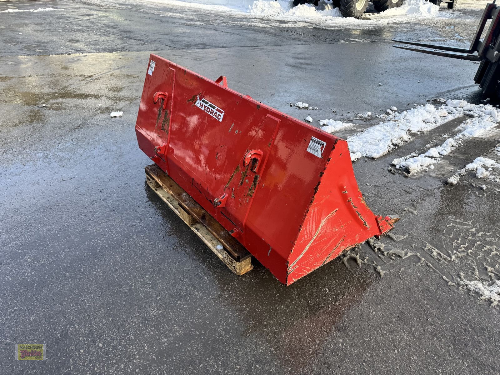 Frontladerzubehör типа Hydrac Schotterschaufel 185cm mit Zähne Euroaufnahme, Gebrauchtmaschine в Kötschach (Фотография 2)