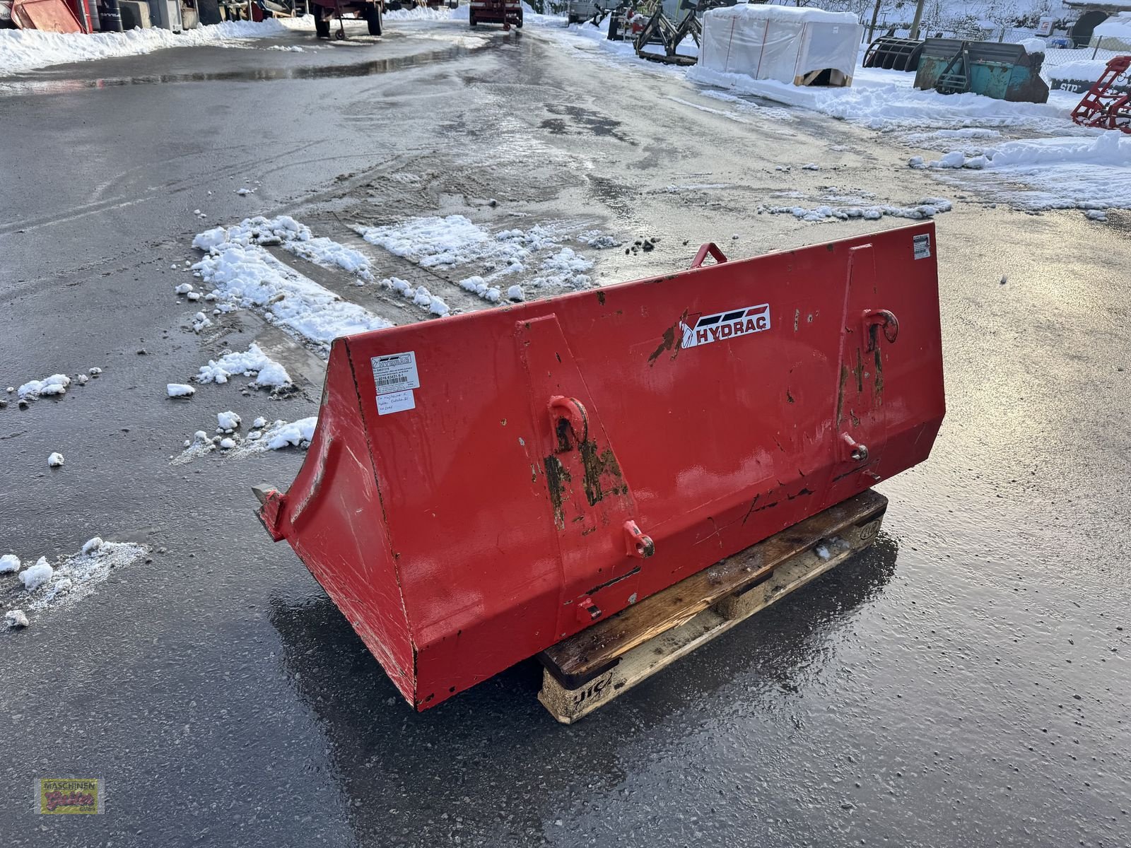 Frontladerzubehör типа Hydrac Schotterschaufel 185cm mit Zähne Euroaufnahme, Gebrauchtmaschine в Kötschach (Фотография 5)