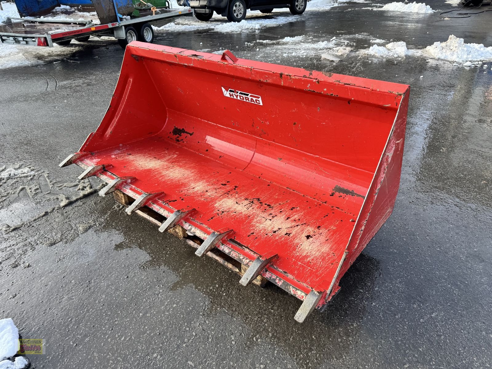 Frontladerzubehör типа Hydrac Schotterschaufel 185cm mit Zähne Euroaufnahme, Gebrauchtmaschine в Kötschach (Фотография 9)