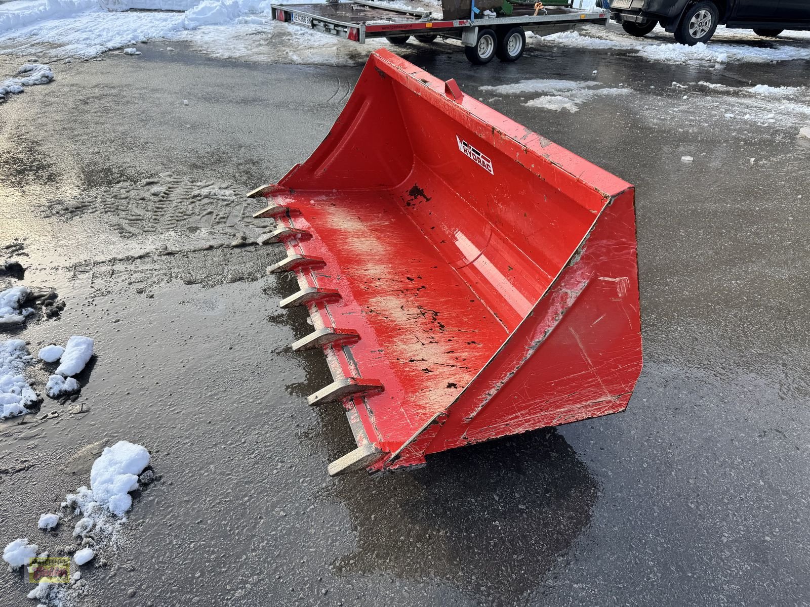 Frontladerzubehör типа Hydrac Schotterschaufel 185cm mit Zähne Euroaufnahme, Gebrauchtmaschine в Kötschach (Фотография 8)