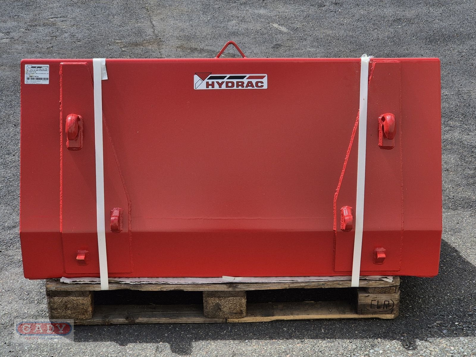 Frontladerzubehör of the type Hydrac SCHOTTERSCHAUFEL, Neumaschine in Lebring (Picture 2)