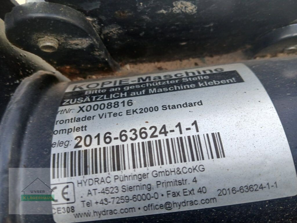 Frontladerzubehör van het type Hydrac ViTec EK 2000, Gebrauchtmaschine in Aschbach (Foto 5)