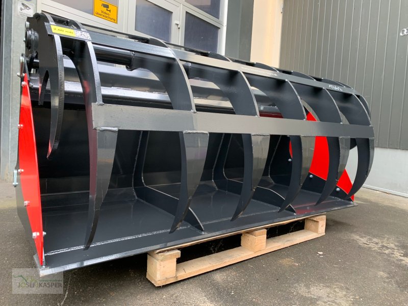 Frontladerzubehör типа Inter Tech Greifschaufel 2,40 m breit, Neumaschine в Alitzheim (Фотография 1)