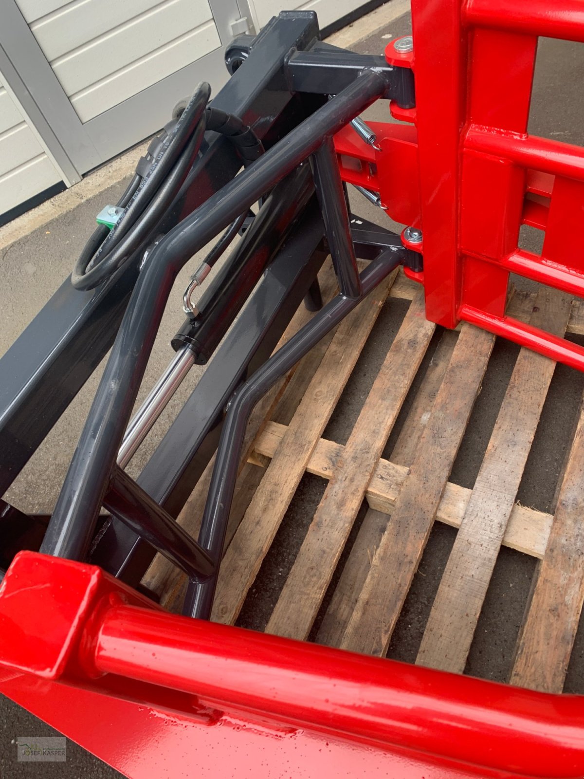 Frontladerzubehör типа Inter Tech Rundballenzange, Neumaschine в Alitzheim (Фотография 7)