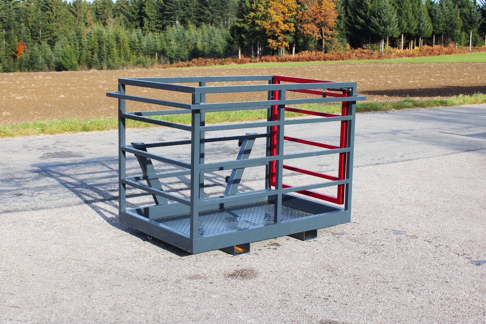 Frontladerzubehör of the type InterTech Arbeitskorb, Arbeitsbühne 1550, Neumaschine in Neukirchen am Walde  (Picture 2)