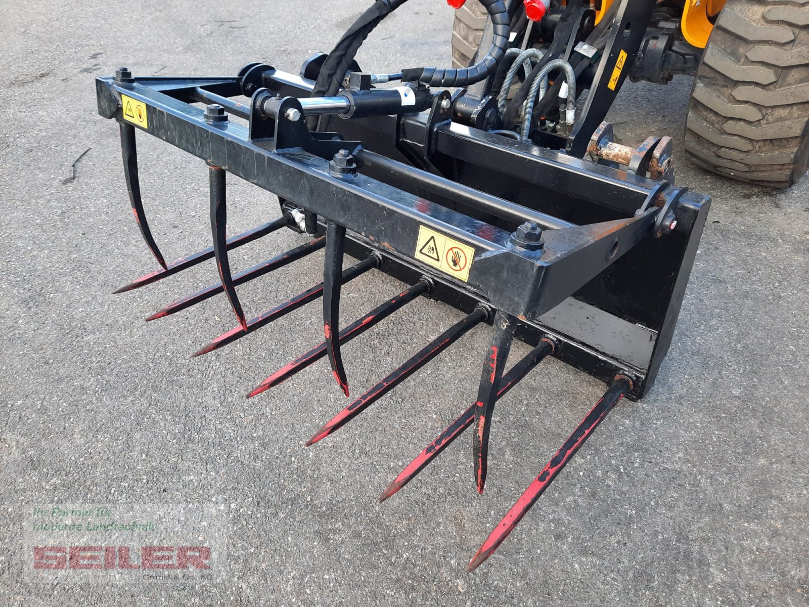 Frontladerzubehör typu JCB Krokodilgebiss 1400 mm, Gebrauchtmaschine w Ansbach (Zdjęcie 2)