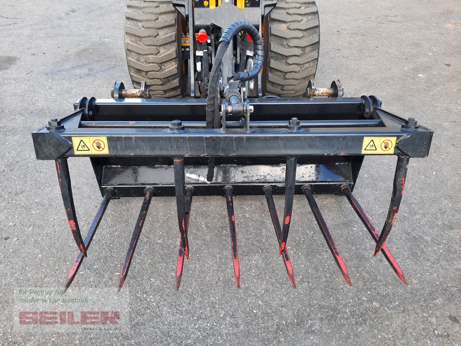 Frontladerzubehör typu JCB Krokodilgebiss 1400 mm, Gebrauchtmaschine w Ansbach (Zdjęcie 4)