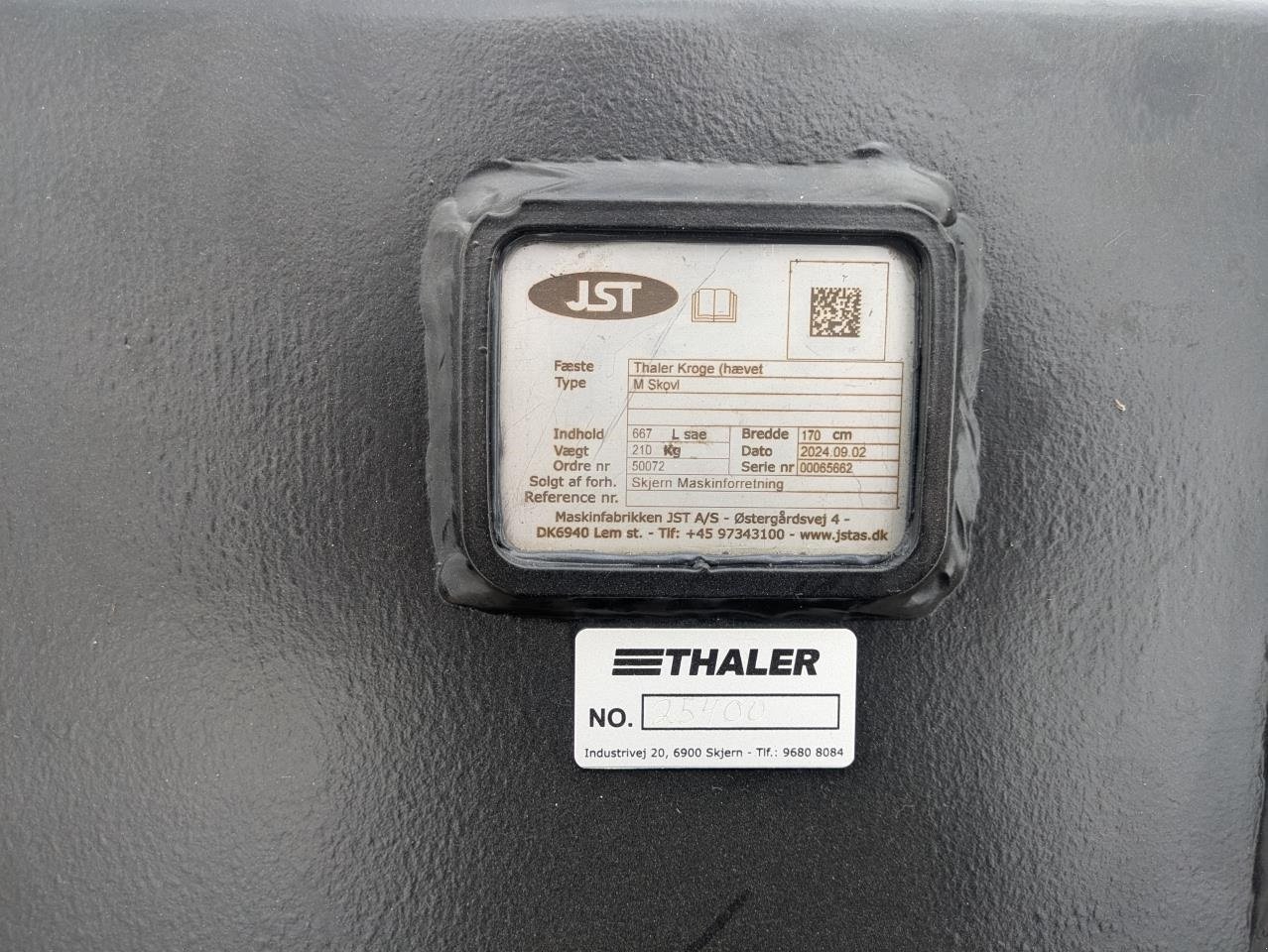 Frontladerzubehör of the type JST M SKOVL, Gebrauchtmaschine in Skjern (Picture 4)