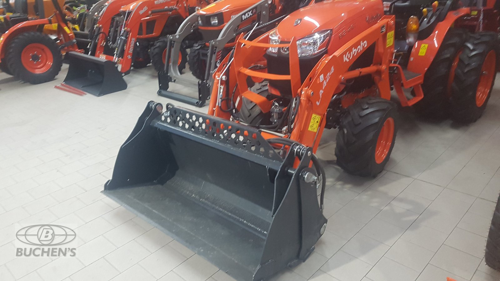 Frontladerzubehör des Typs Kubota Greifschaufel 135cm, Neumaschine in Olpe (Bild 2)