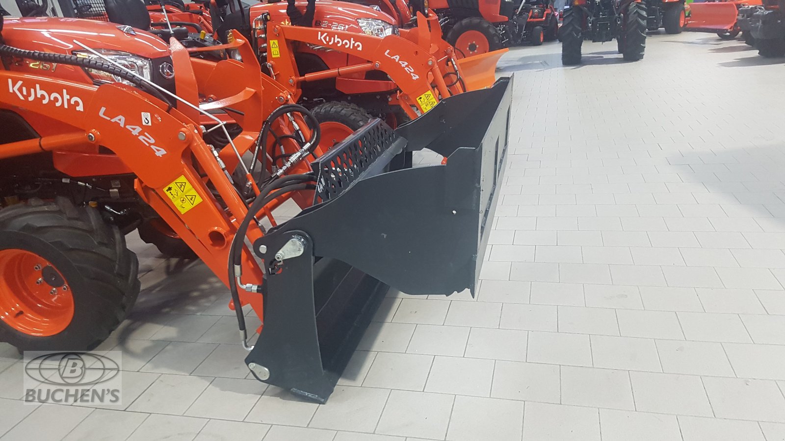 Frontladerzubehör des Typs Kubota Greifschaufel 135cm, Neumaschine in Olpe (Bild 1)