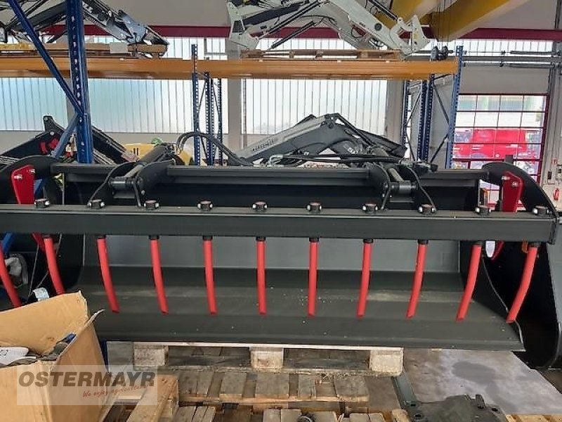 Frontladerzubehör des Typs Mailleux Kombigreifer High CG 225 11 Zinken, Neumaschine in Rohr (Bild 1)