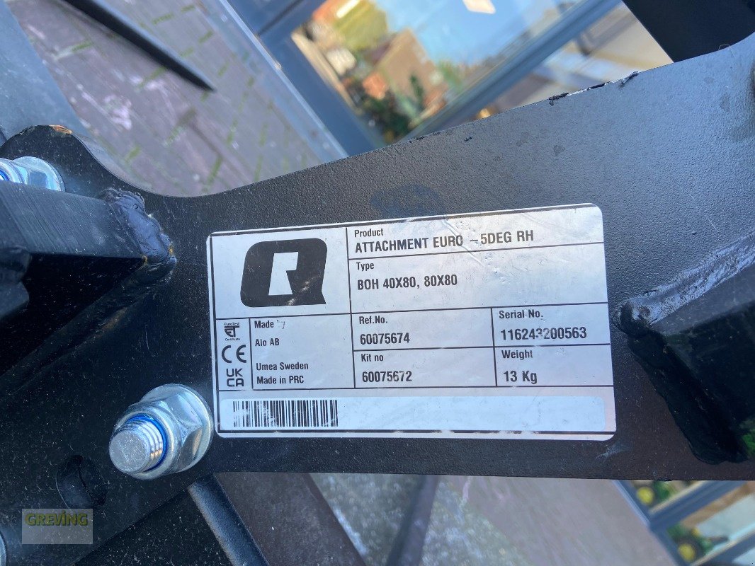 Frontladerzubehör of the type Quicke Ballengabel L+150, Gebrauchtmaschine in Ahaus (Picture 13)