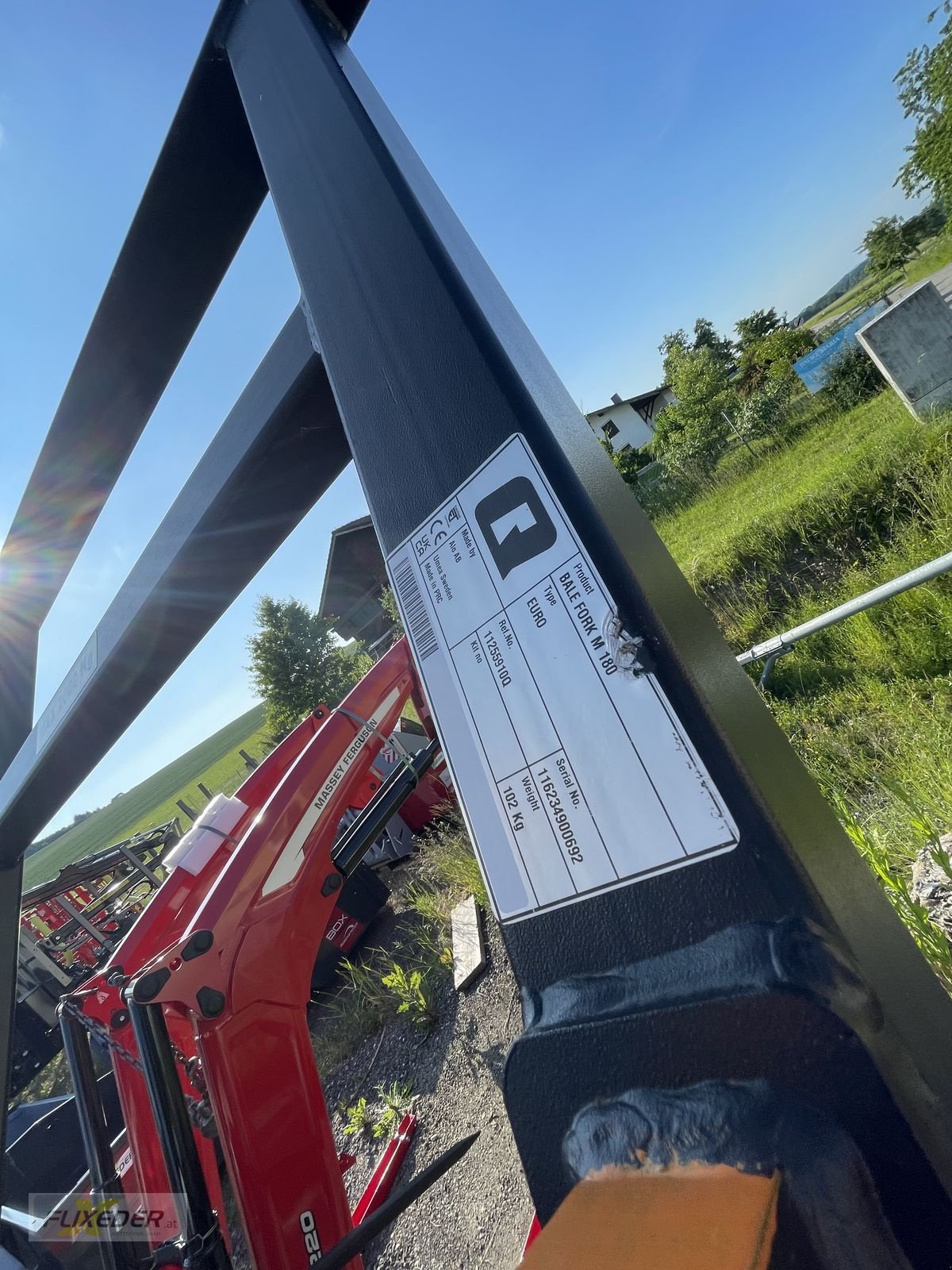 Frontladerzubehör tip Quicke Ballengabel M 180, Neumaschine in Pattigham (Poză 2)