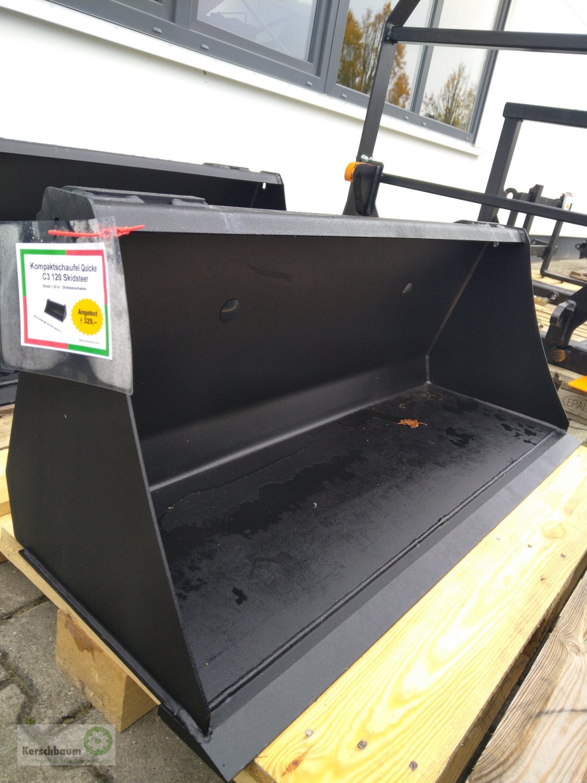 Frontladerzubehör του τύπου Quicke C3 120 Schaufel Skidsteer, Neumaschine σε Adelsdorf (Φωτογραφία 1)