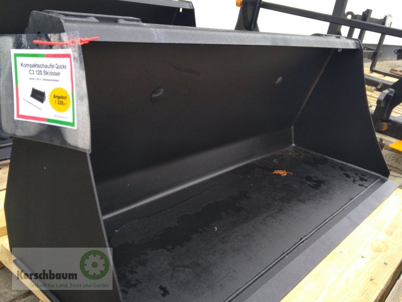 Frontladerzubehör του τύπου Quicke C3 120 Schaufel Skidsteer, Neumaschine σε Adelsdorf