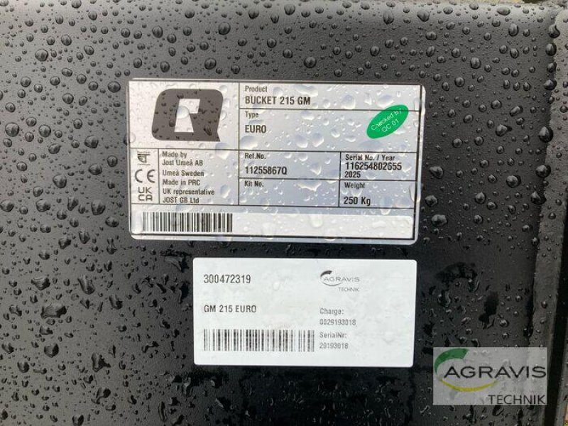 Frontladerzubehör Türe ait Quicke GM 215 EURO, Neumaschine içinde Schladen (resim 3)