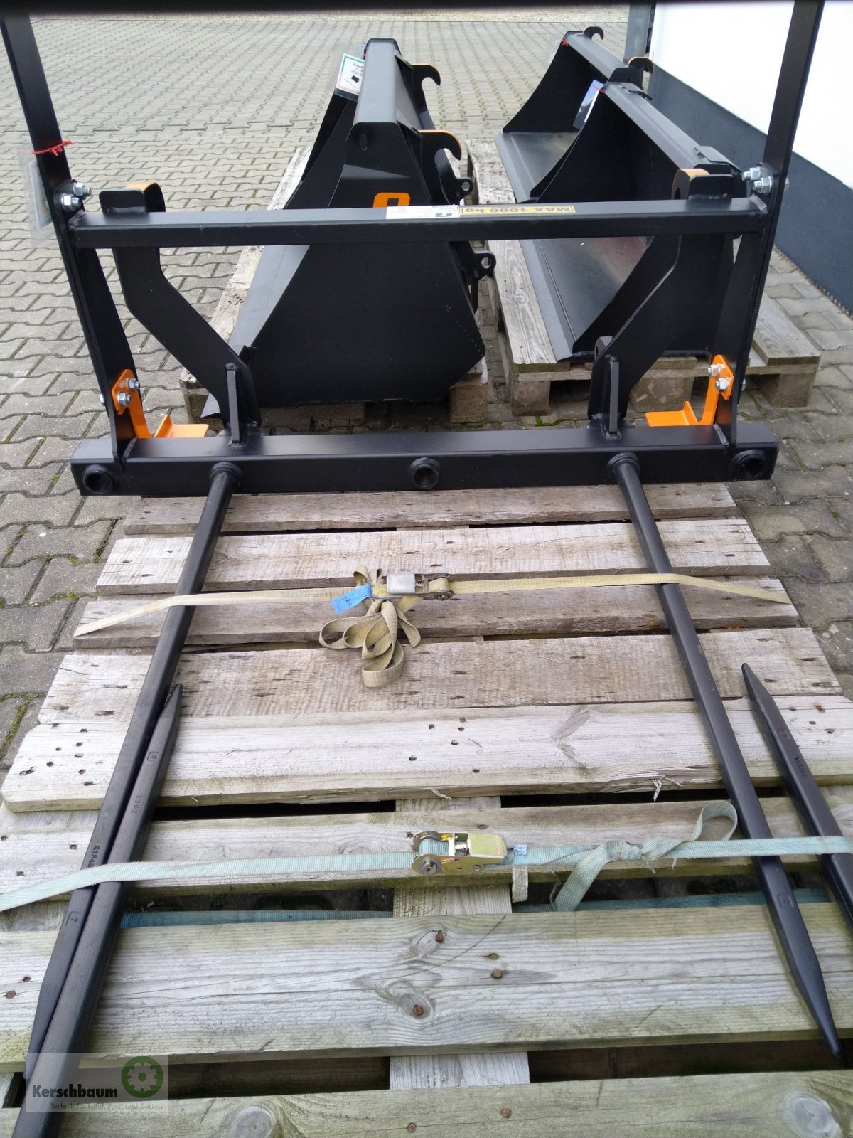 Frontladerzubehör του τύπου Quicke M 140 Euro Großballengabel, Neumaschine σε Adelsdorf (Φωτογραφία 2)