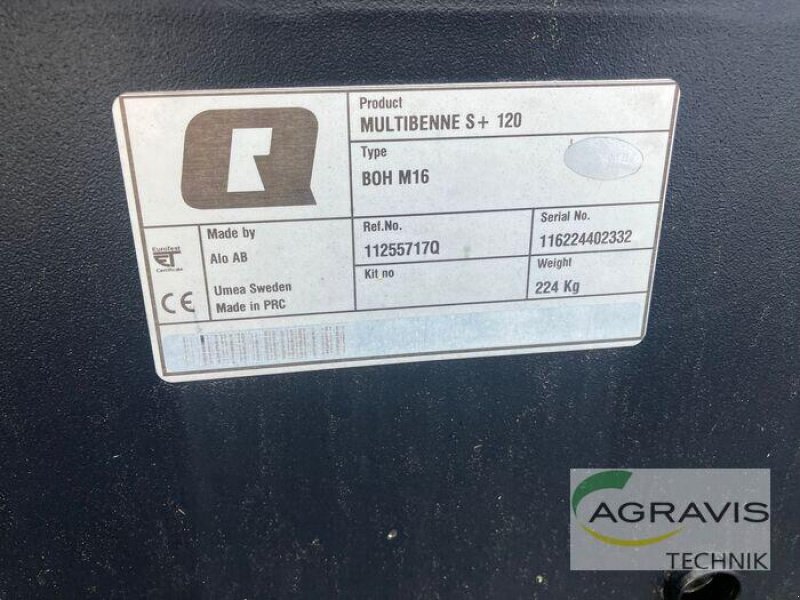 Frontladerzubehör za tip Quicke MULTIBENNE S+ 120, Neumaschine u Northeim (Slika 3)