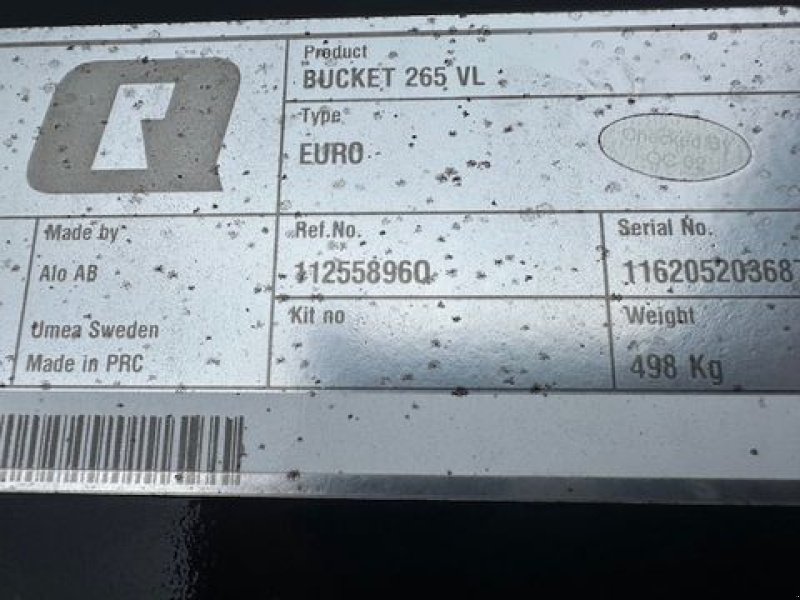 Frontladerzubehör of the type Quicke Volumenschaufel VL265cm, Neumaschine in Tamsweg (Picture 8)