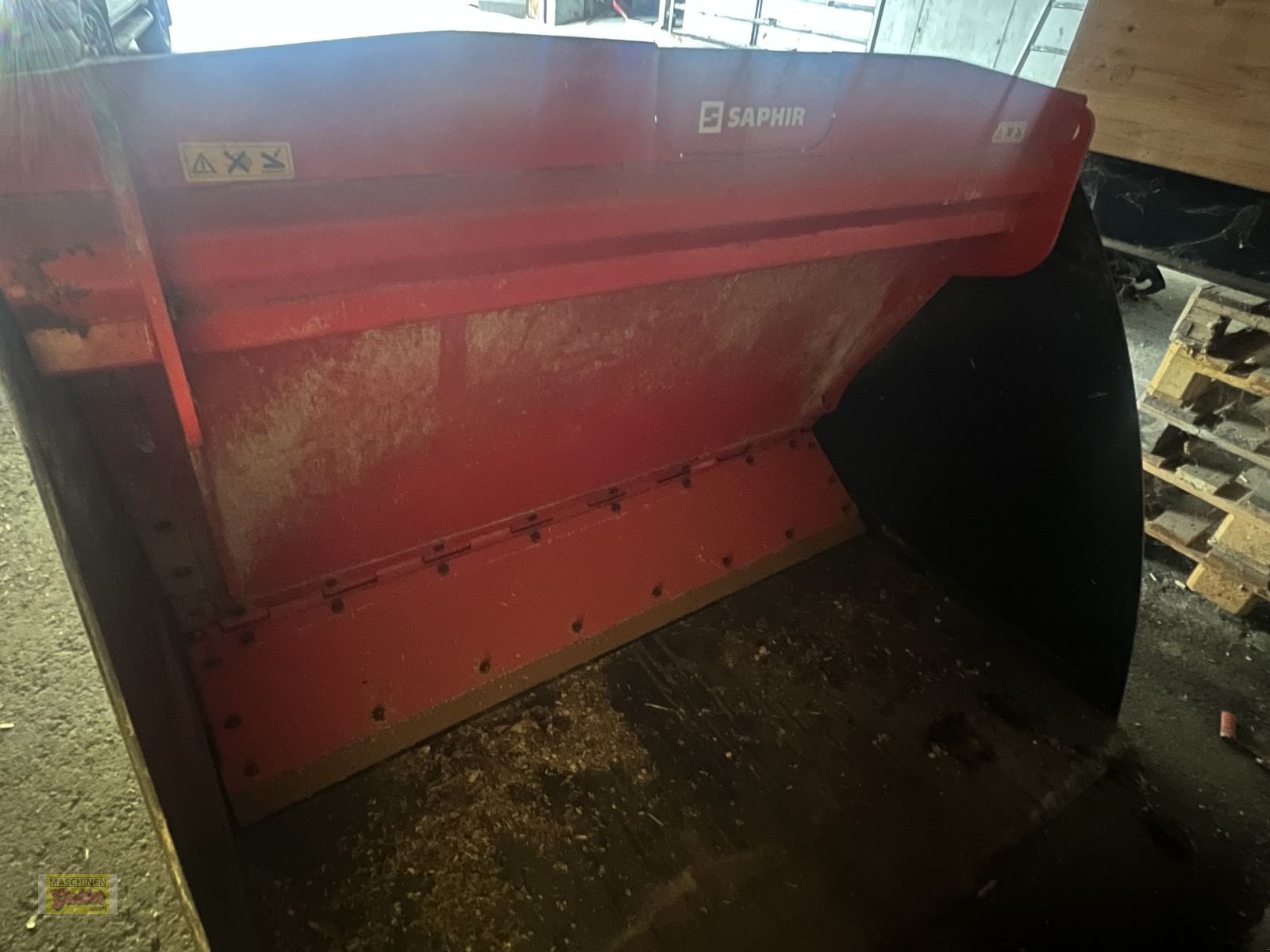 Frontladerzubehör типа Saphir LGA 16 , Leichtgutschaufel mit Abschiebewand, Gebrauchtmaschine в Kötschach (Фотография 7)