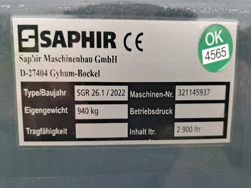 Frontladerzubehör a típus Saphir Merlo ZM3 VLS Schwergutschaufel SGR 26.1, Vorführmaschine ekkor: Gutzkow (Kép 5)
