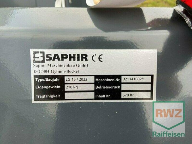 Frontladerzubehör des Typs Saphir SAPHIR LEICHTGUTSCHAUFEL LG 15 1,5m, Neumaschine in Kusel (Bild 2)