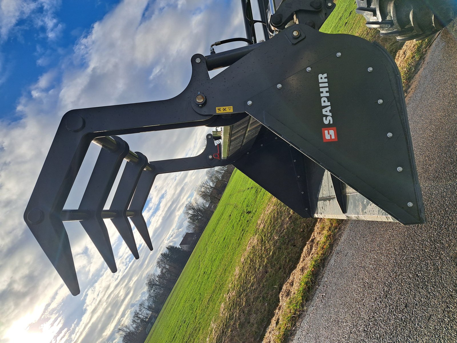 Frontladerzubehör a típus Saphir Schaufel, Gebrauchtmaschine ekkor: Salgen  (Kép 1)