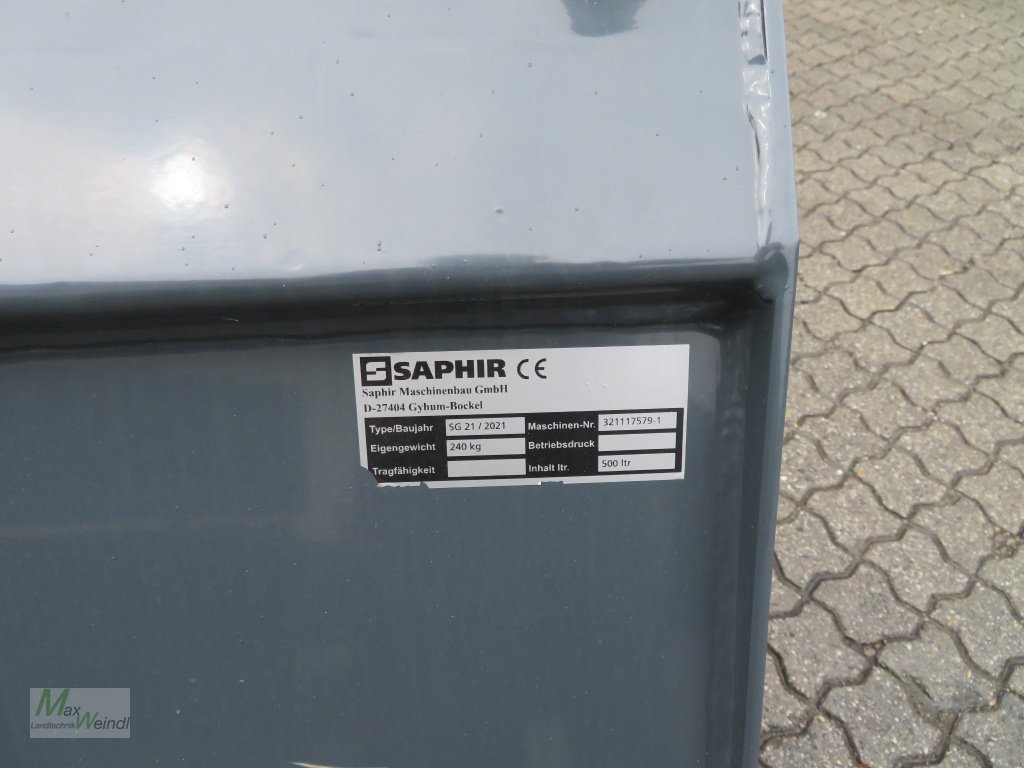 Frontladerzubehör a típus Saphir SG 21, Neumaschine ekkor: Markt Schwaben (Kép 3)