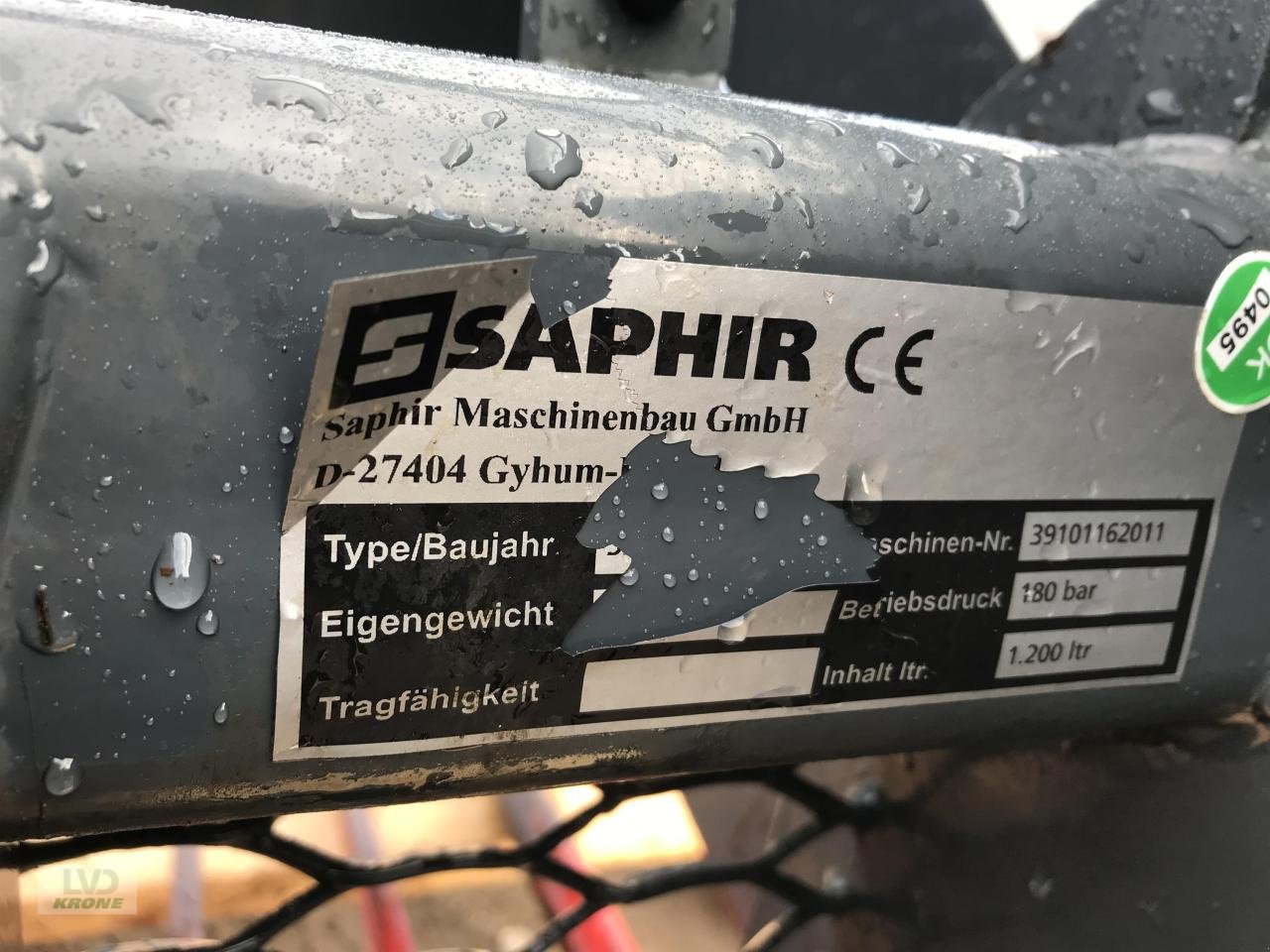 Frontladerzubehör tip Saphir SSZ 178 Silageschneidzange, Gebrauchtmaschine in Alt-Mölln (Poză 11)