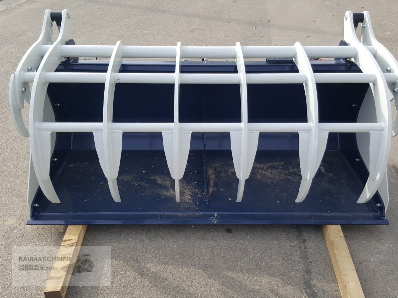 Frontladerzubehör del tipo Schmid 1,6m, 1m, 1,2m, 1,8m, 2m, 2,2m, 2,4m Greifschaufel, Neumaschine en Stetten (Imagen 1)