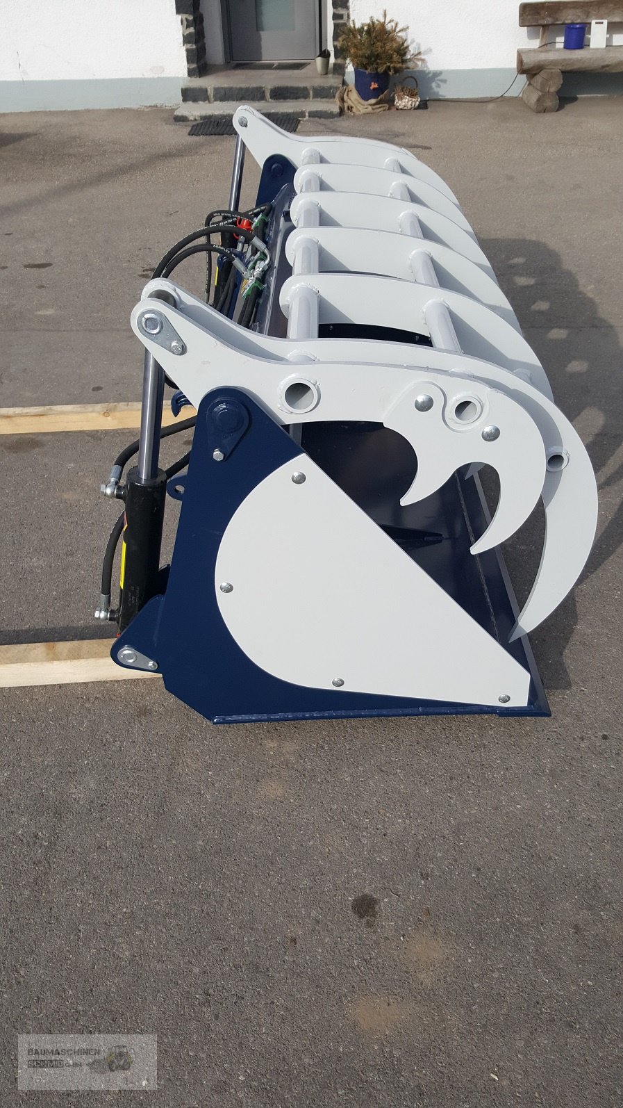 Frontladerzubehör typu Schmid 1m, 1,2m, 1,4m, 1,6m, 1,8m, 2m, 2,2m, 2,4m Greifschaufel Euro, Neumaschine v Stetten (Obrázek 2)