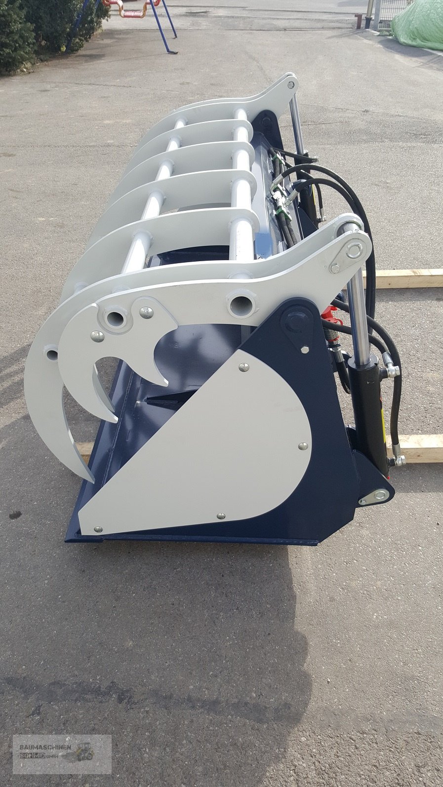 Frontladerzubehör typu Schmid 1m, 1,2m, 1,4m, 1,6m, 1,8m, 2m, 2,2m, 2,4m Greifschaufel Euro, Neumaschine v Stetten (Obrázek 4)