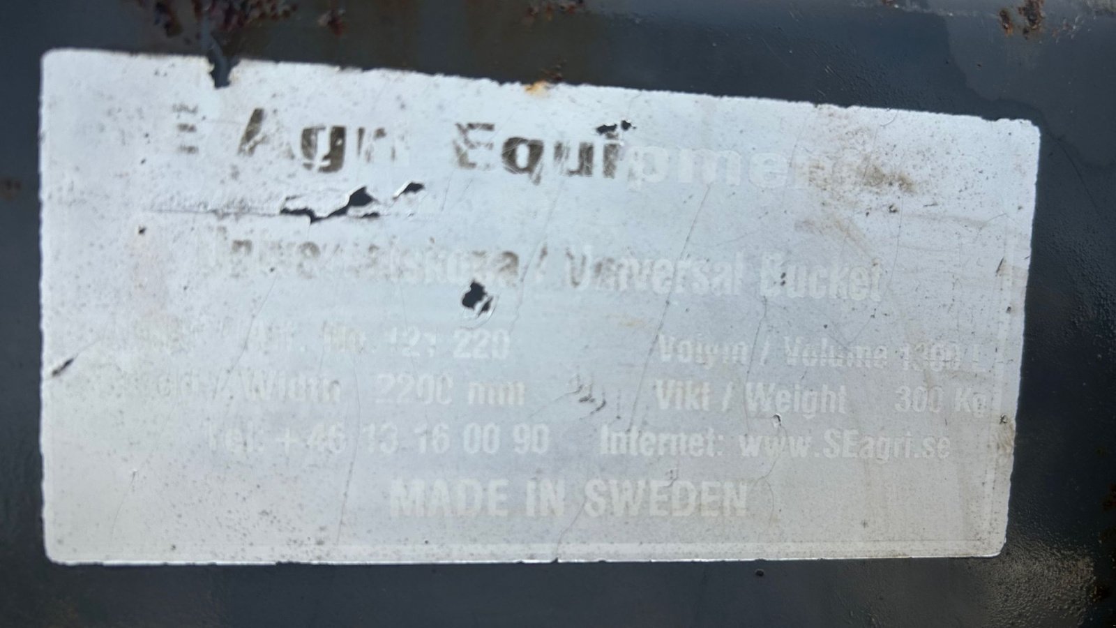 Frontladerzubehör of the type Sonstige 2.2 meter skovl, Gebrauchtmaschine in Thorsø (Picture 5)