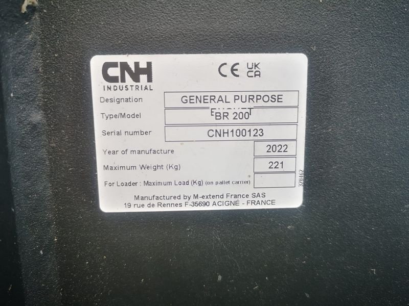 Frontladerzubehör of the type Sonstige CNH Universalschaufel 2,0 m, Neumaschine in St. Marienkirchen (Picture 7)