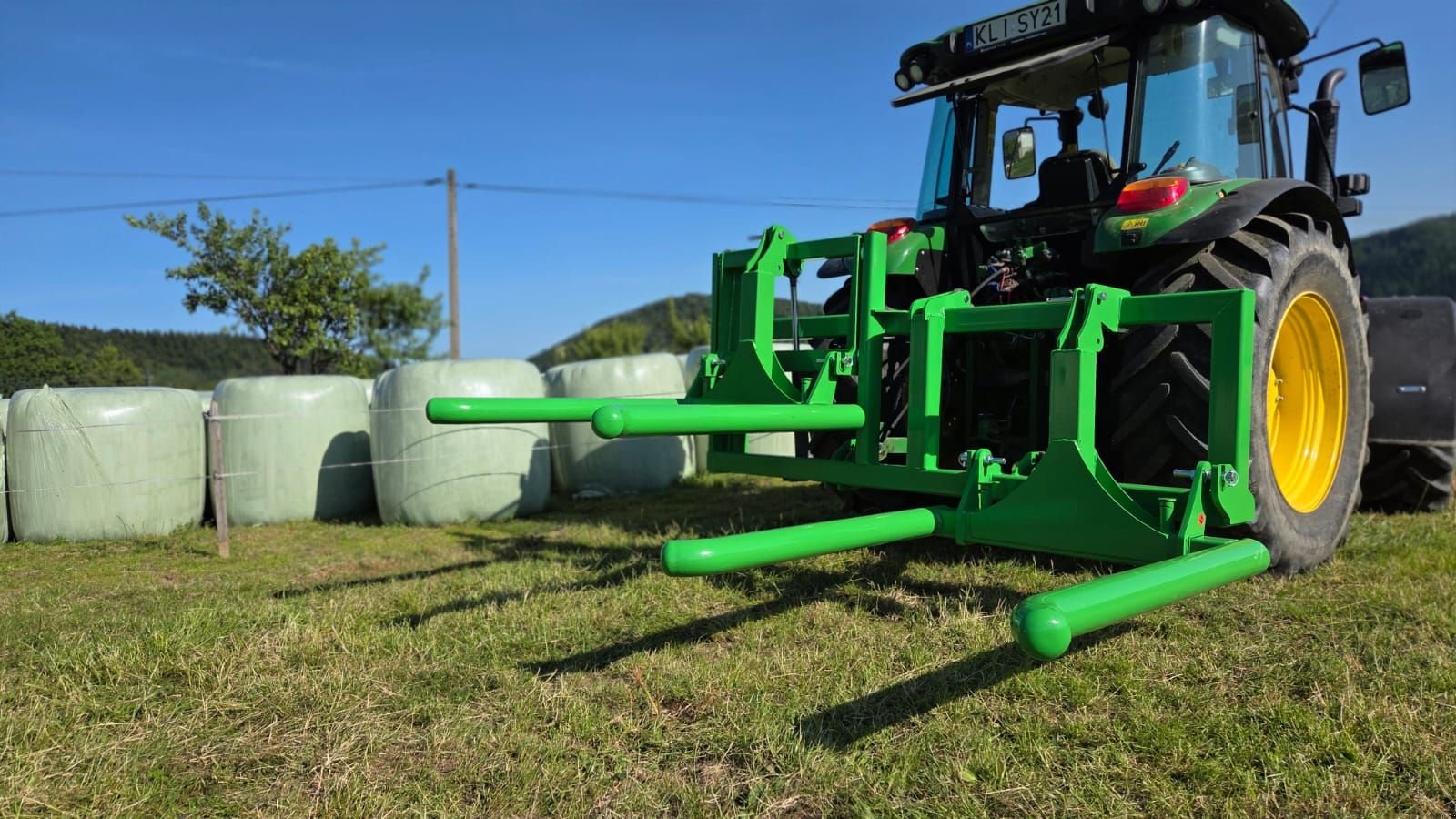 Frontladerzubehör des Typs Sonstige doppelte Ballengabel hydraulisch zum Heben, Neumaschine in Tamsweg (Bild 20)