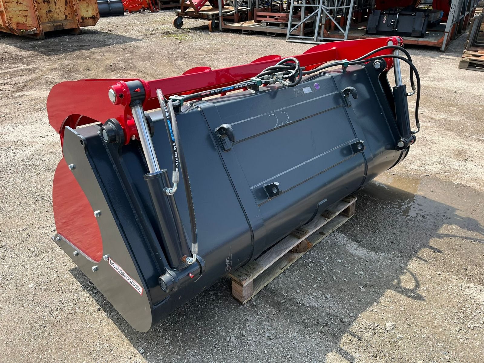 Frontladerzubehör of the type Sonstige Greifschaufel 2,2m, Neumaschine in NATTERNBACH (Picture 3)