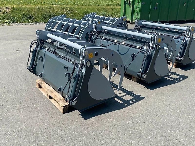 Frontladerzubehör des Typs Sonstige Greifschaufel Silozange Krokodilschaufel Pelikanschaufel, Gebrauchtmaschine in Schmallenberg (Bild 2)