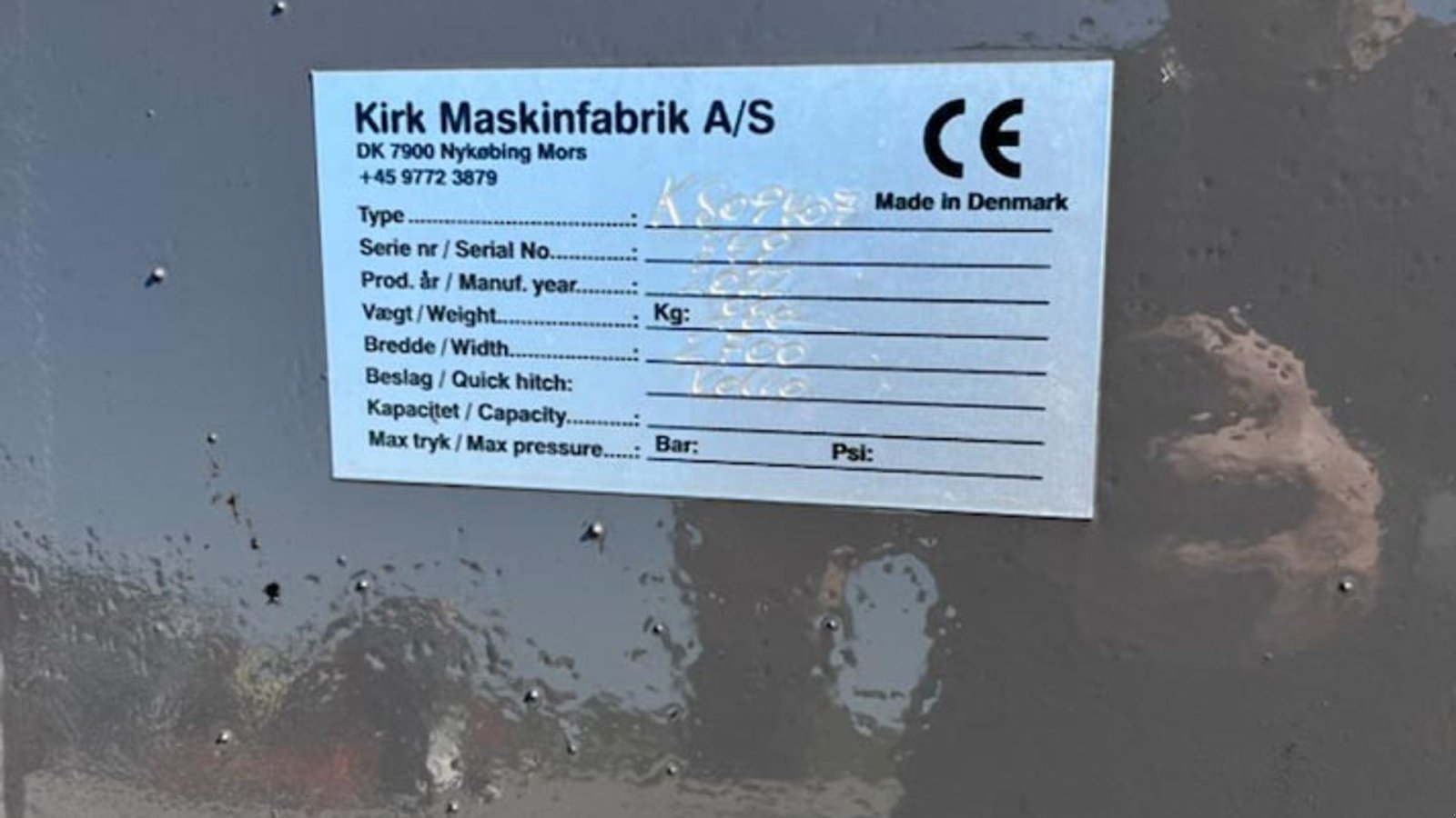 Frontladerzubehör des Typs Sonstige Kornskovl 270 cm. m. Volvo BM skifte, Gebrauchtmaschine in Vrå (Bild 5)