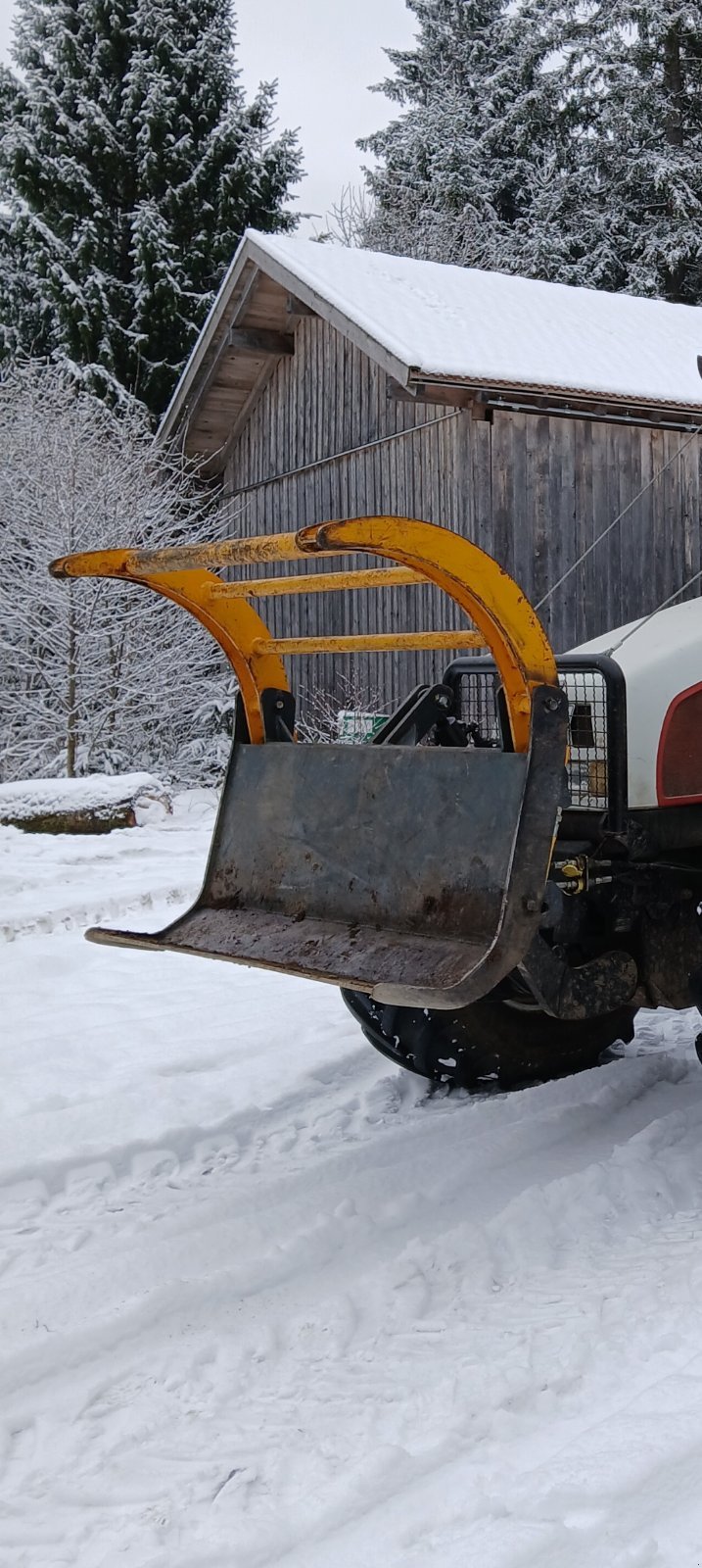 Frontladerzubehör tipa Sonstige Polterzange Holzzange Polterschild Forstschlepper, Gebrauchtmaschine u Grafling (Slika 1)