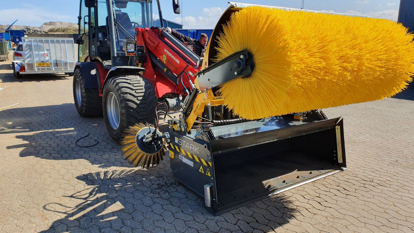 Frontladerzubehör del tipo Stark KAH2000 UDSTILLINGSMODEL, Gebrauchtmaschine en Skive (Imagen 4)