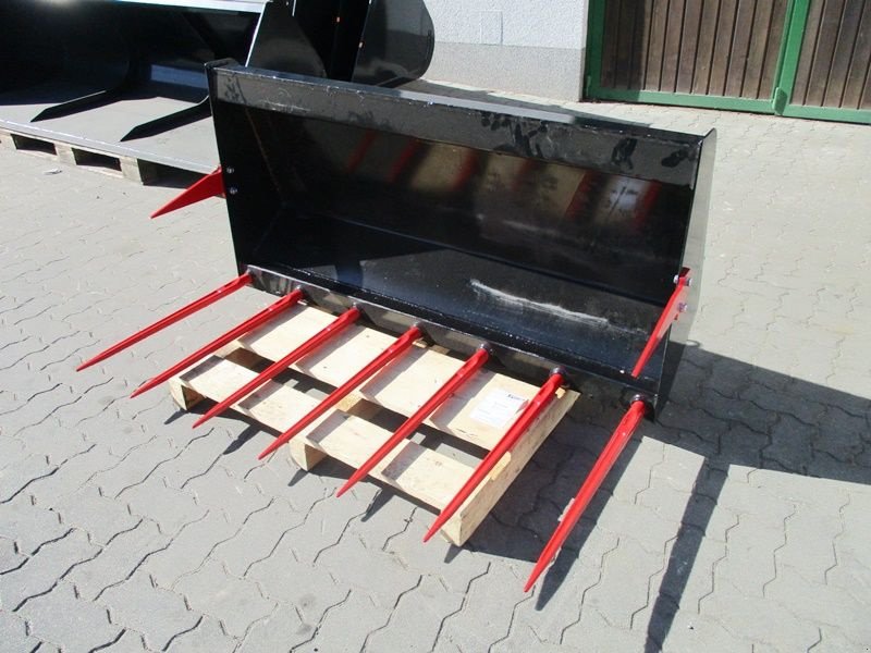 Frontladerzubehör del tipo Stekro Dunggabel 1,5 m breit, Neumaschine en St. Marienkirchen (Imagen 1)