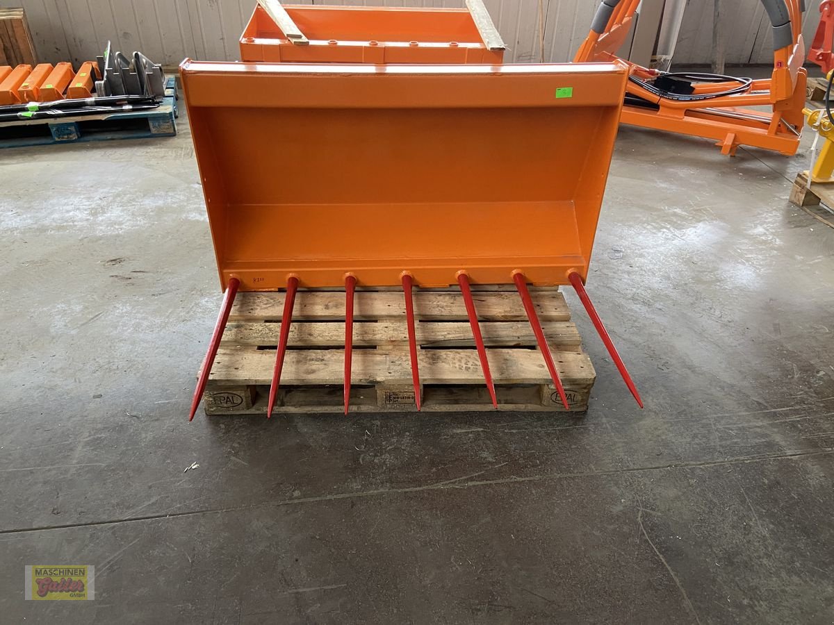 Frontladerzubehör a típus Stekro Dunggabel 150 cm mit Euro- oder Haueraufnahme, Neumaschine ekkor: Kötschach (Kép 2)