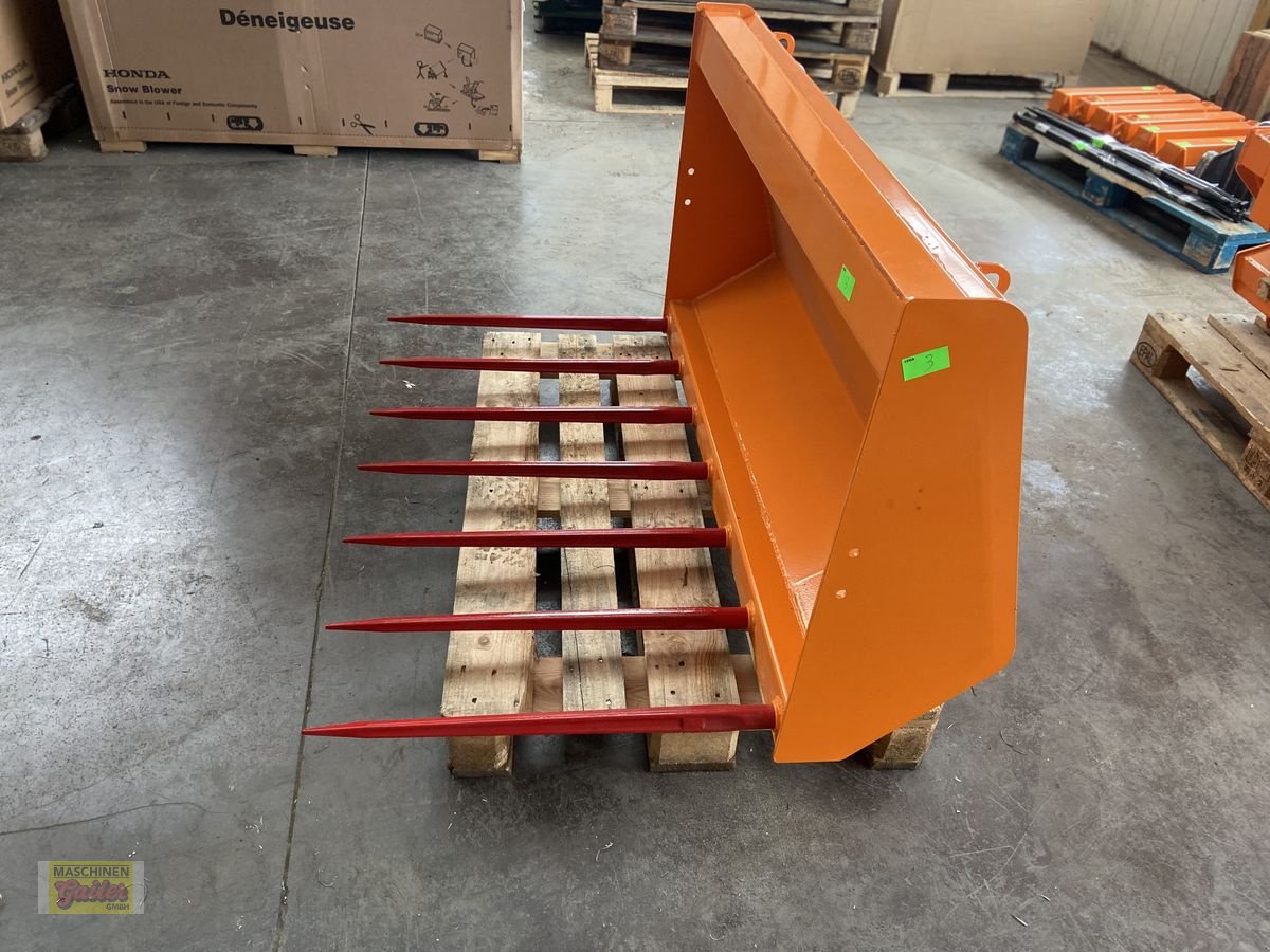 Frontladerzubehör a típus Stekro Dunggabel 150 cm mit Euro- oder Haueraufnahme, Neumaschine ekkor: Kötschach (Kép 3)