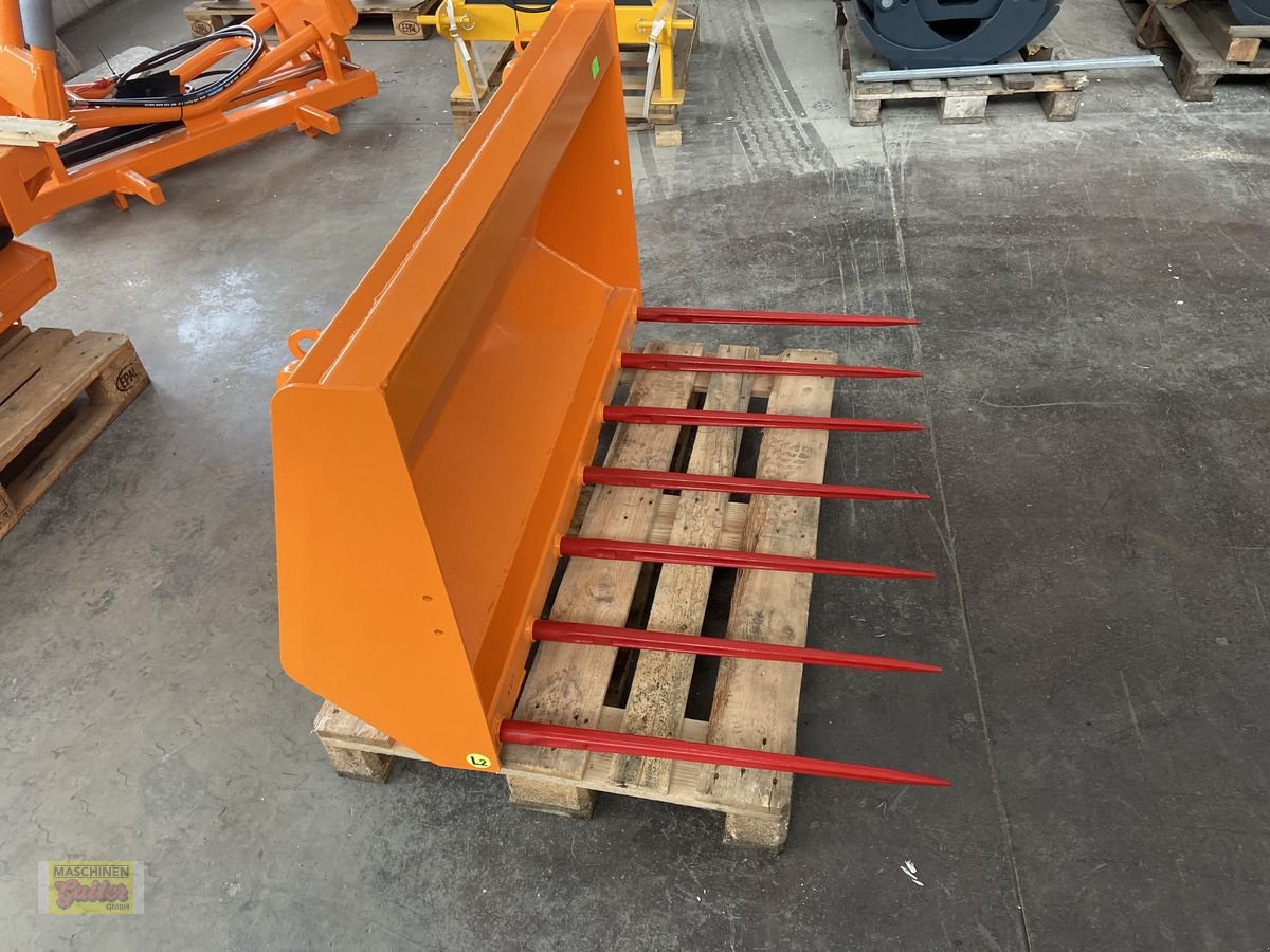 Frontladerzubehör a típus Stekro Dunggabel 150 cm mit Euro- oder Haueraufnahme, Neumaschine ekkor: Kötschach (Kép 1)