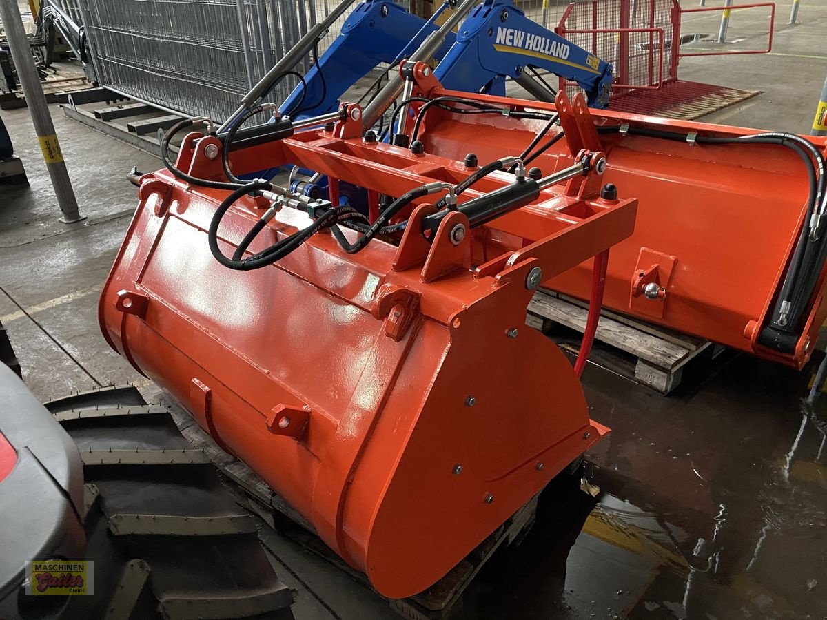 Frontladerzubehör van het type Stekro Greifschaufel 130 cm mit Euroaufnahme, Vorführmaschine in Kötschach (Foto 2)