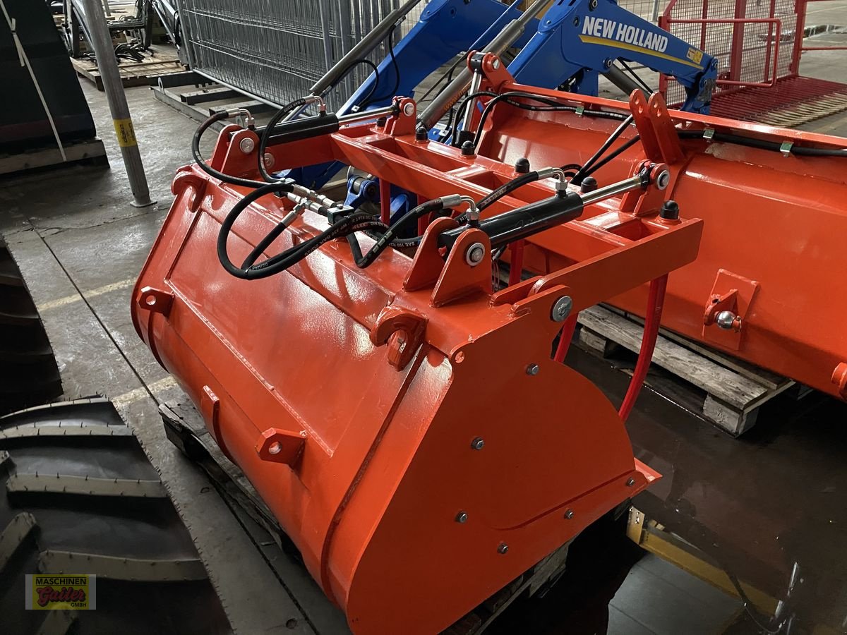 Frontladerzubehör van het type Stekro Greifschaufel 130 cm mit Euroaufnahme, Vorführmaschine in Kötschach (Foto 5)
