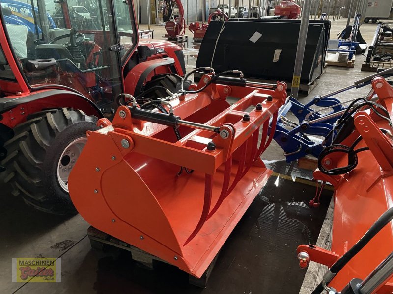 Frontladerzubehör van het type Stekro Greifschaufel 130 cm mit Euroaufnahme, Vorführmaschine in Kötschach (Foto 1)