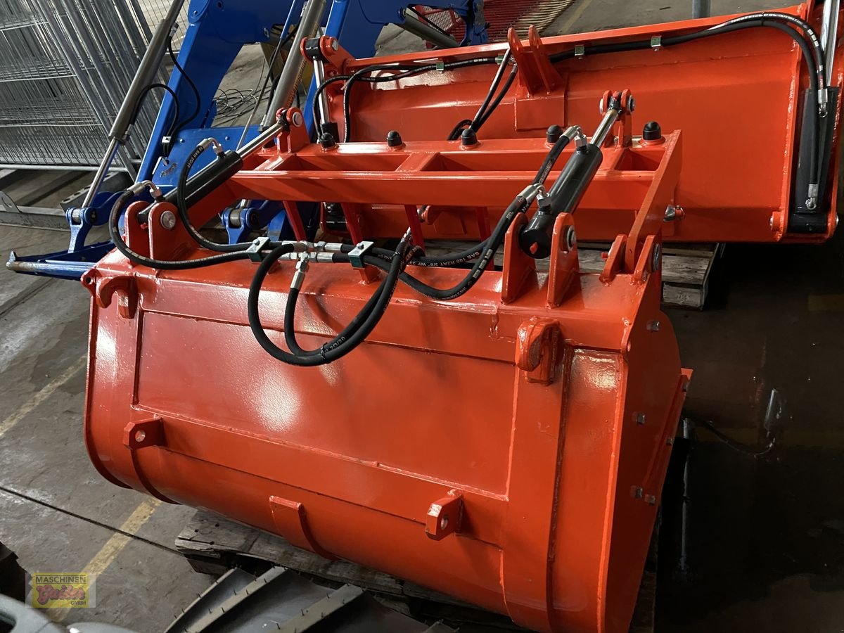 Frontladerzubehör van het type Stekro Greifschaufel 130 cm mit Euroaufnahme, Vorführmaschine in Kötschach (Foto 4)
