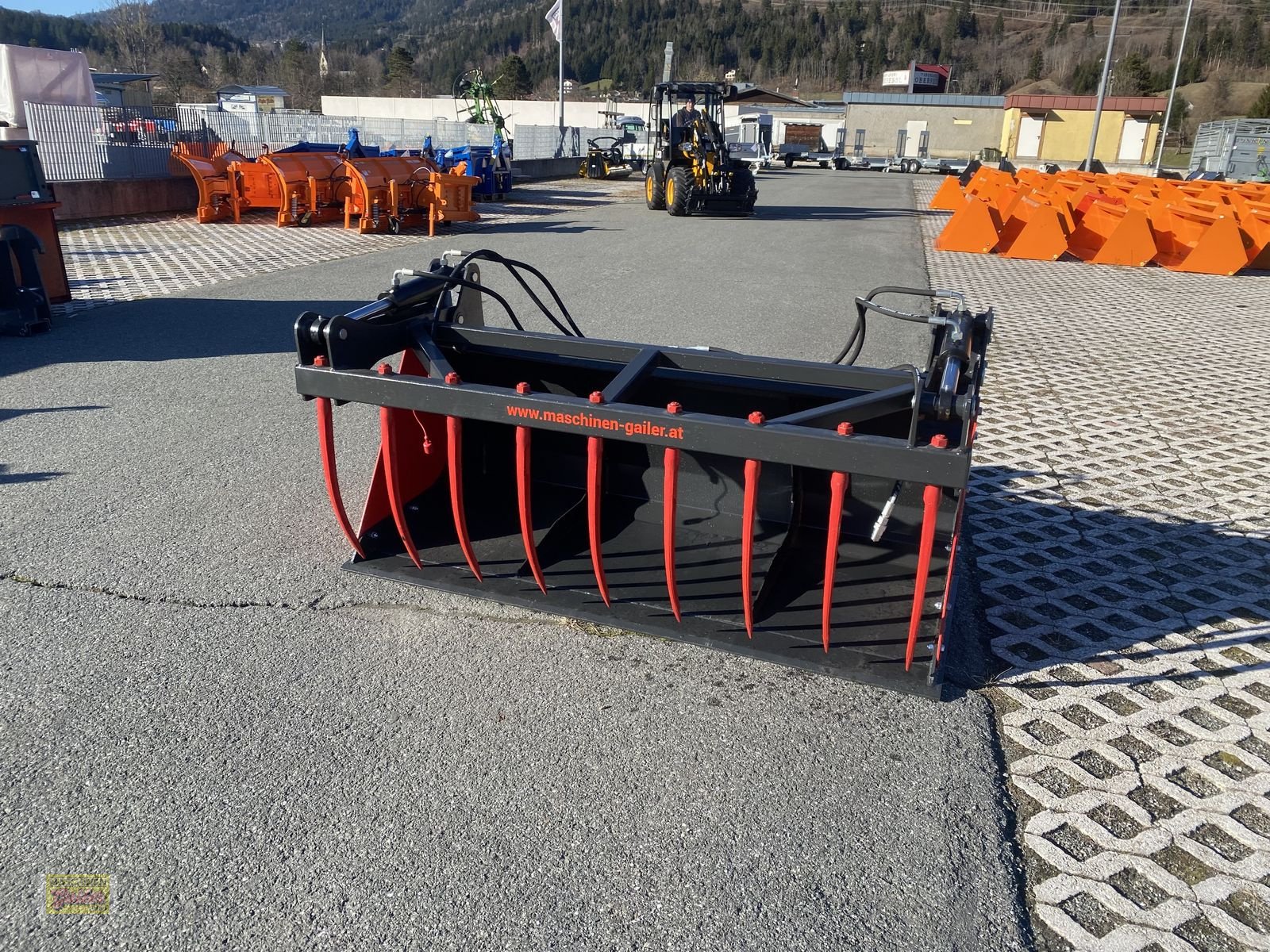 Frontladerzubehör типа Stekro Greifschaufel 180cm Seitenteile abnehmbar, Neumaschine в Kötschach (Фотография 2)