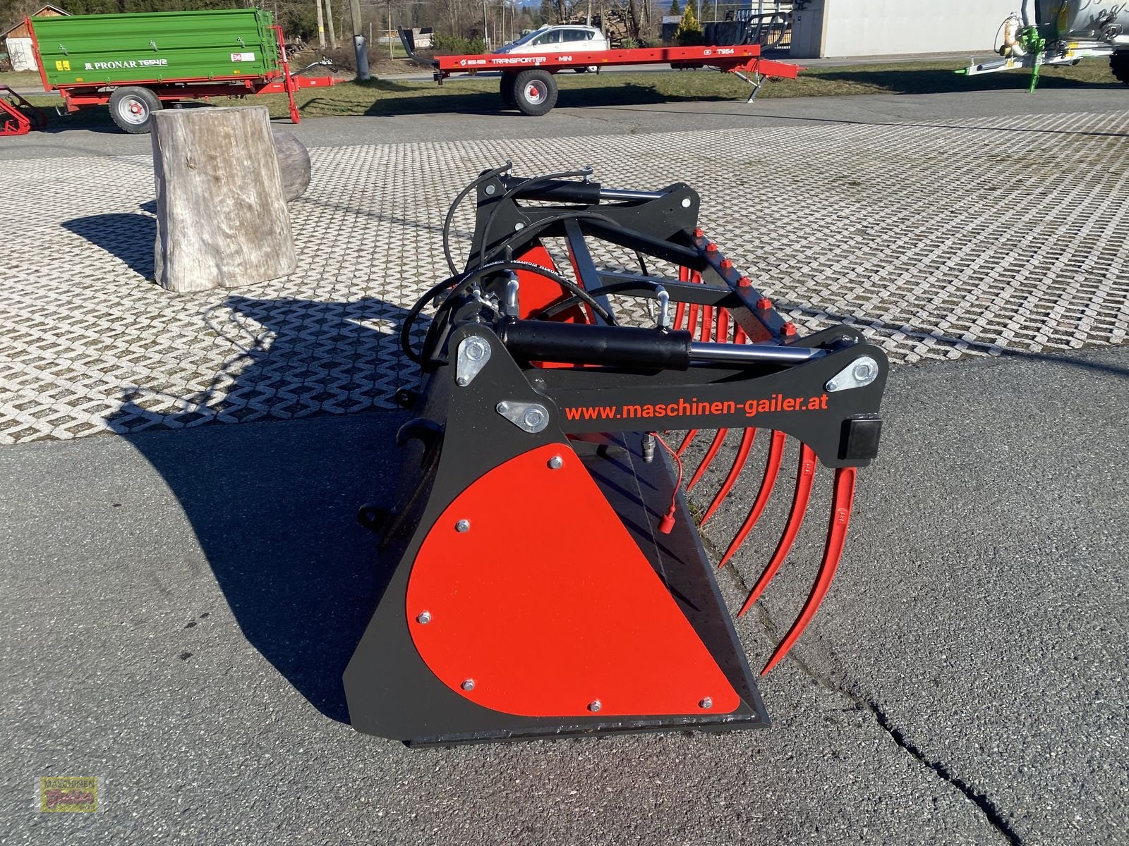 Frontladerzubehör типа Stekro Greifschaufel 180cm Seitenteile abnehmbar, Neumaschine в Kötschach (Фотография 9)